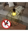 Ampoule LED E27 Dimmable 20%, 60% et 100% - 5W - Lumière jaune anti-moustique - MosquiLED - Ecolife Lighting®