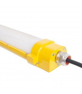 Réglette/Boitier étanche pour Tube T8 LED - Simple - 1585mm - IP65 - NOVA -  DeliTech®
