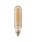 Ampoule LED E27 Philips décorative à filament - LED classic-giant 40W E27 T65 GOLD DIM