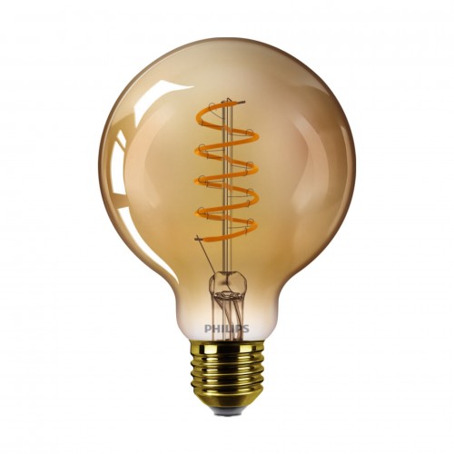 Ampoule, E27, Edison Filament, LED, 4W, 2300K 300lm, H14cm, Ø6.4cm,  dimmable, transparent - Girard Sudron
